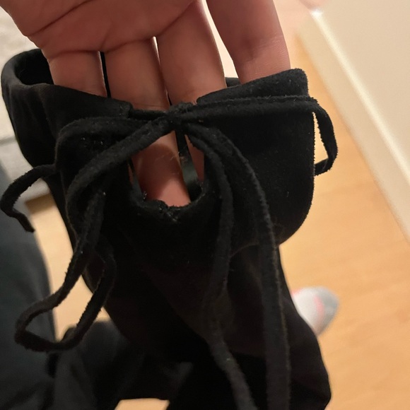 Suede Thigh-High Stilettos - Picture 3 of 5